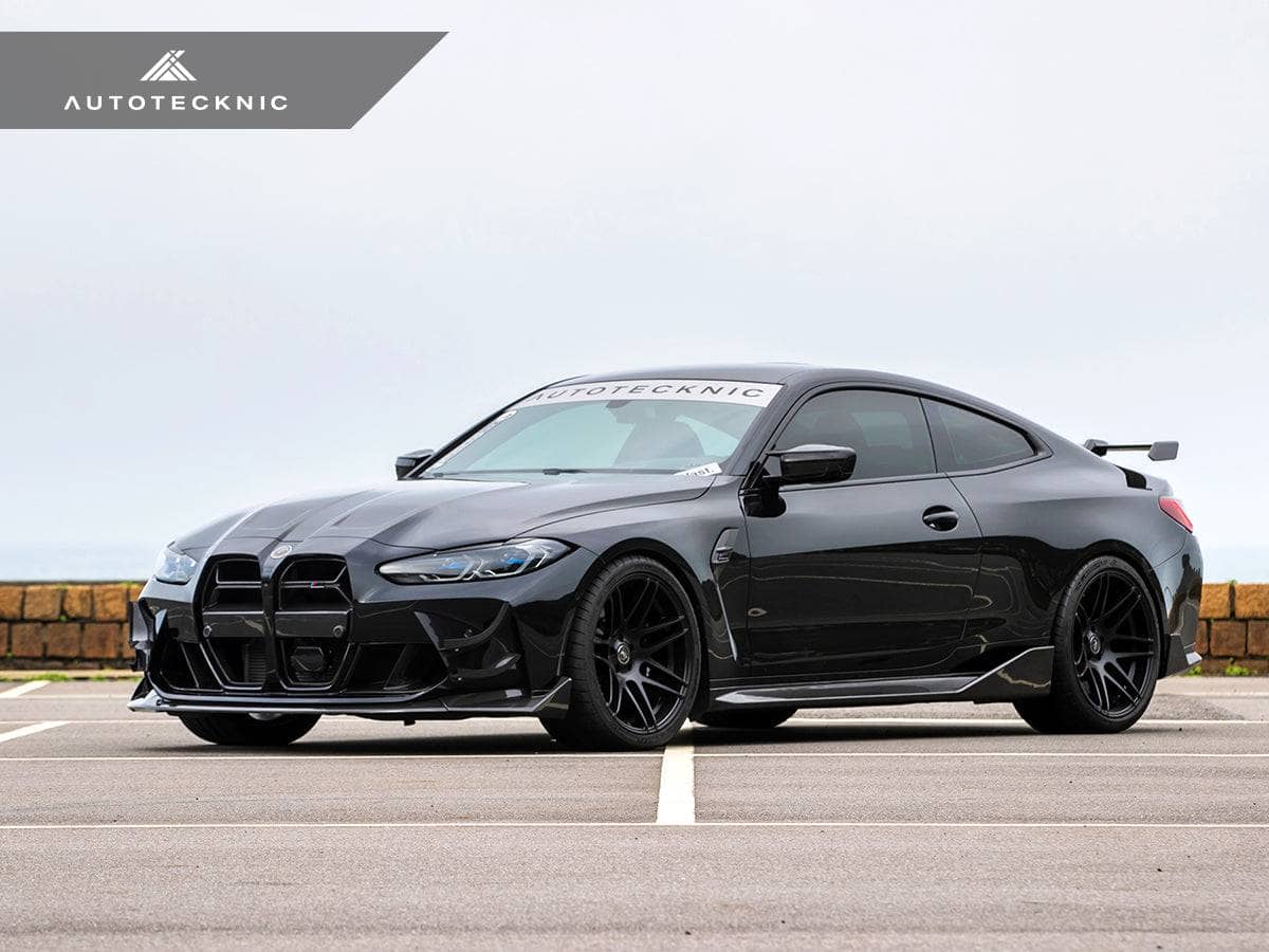 Kies-Motorsports AutoTecknic USA AutoTecknic Carbon Fiber Headlight Trim Set - G80 M3 | G82/ G83 M4