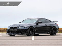 Kies-Motorsports AutoTecknic USA AutoTecknic Carbon Fiber Headlight Trim Set - G80 M3 | G82/ G83 M4
