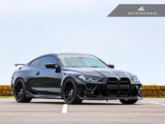 Kies-Motorsports AutoTecknic USA AutoTecknic Carbon Fiber Headlight Trim Set - G80 M3 | G82/ G83 M4
