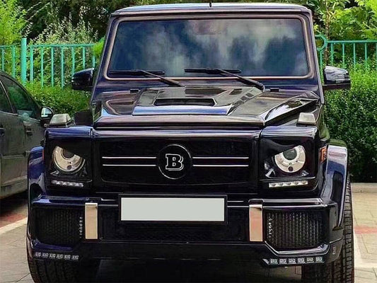 Kies-Motorsports AutoTecknic USA AutoTecknic Carbon Fiber Headlight Trim Set -  Mercedes-Benz W463 G-Class
