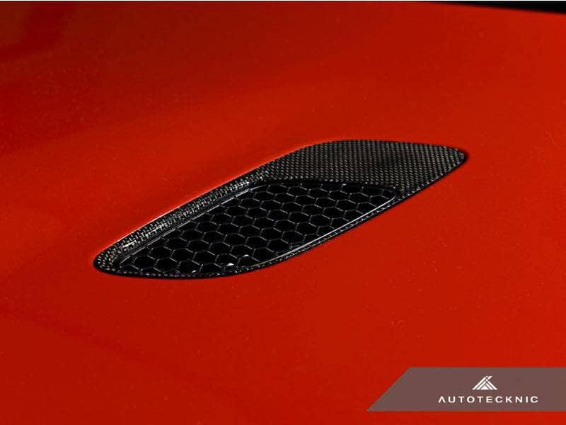 Kies-Motorsports AutoTecknic USA AutoTecknic Carbon Fiber Hood Vents - E90 M3 | E92 M3 | E93 M3