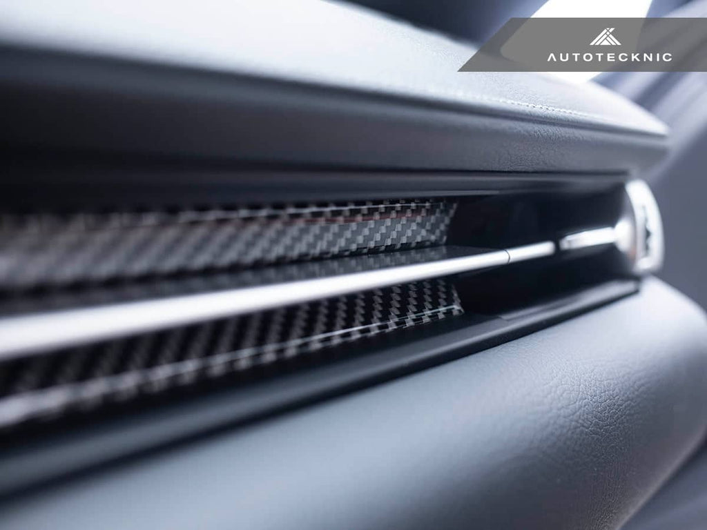 Kies-Motorsports AutoTecknic USA AutoTecknic Carbon Fiber Interior Vent Trim - A90 Supra 2020-Up A90 Supra 2020-Up