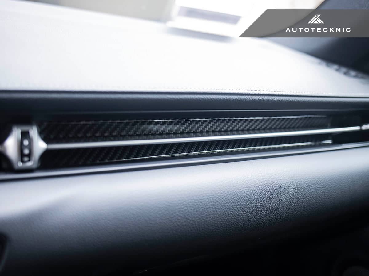 Kies-Motorsports AutoTecknic USA AutoTecknic Carbon Fiber Interior Vent Trim - A90 Supra 2020-Up A90 Supra 2020-Up