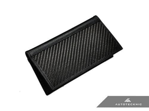 Kies-Motorsports AutoTecknic USA AutoTecknic Carbon Fiber Leather Checkbook Holder