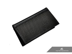 Kies-Motorsports AutoTecknic USA AutoTecknic Carbon Fiber Leather Checkbook Holder