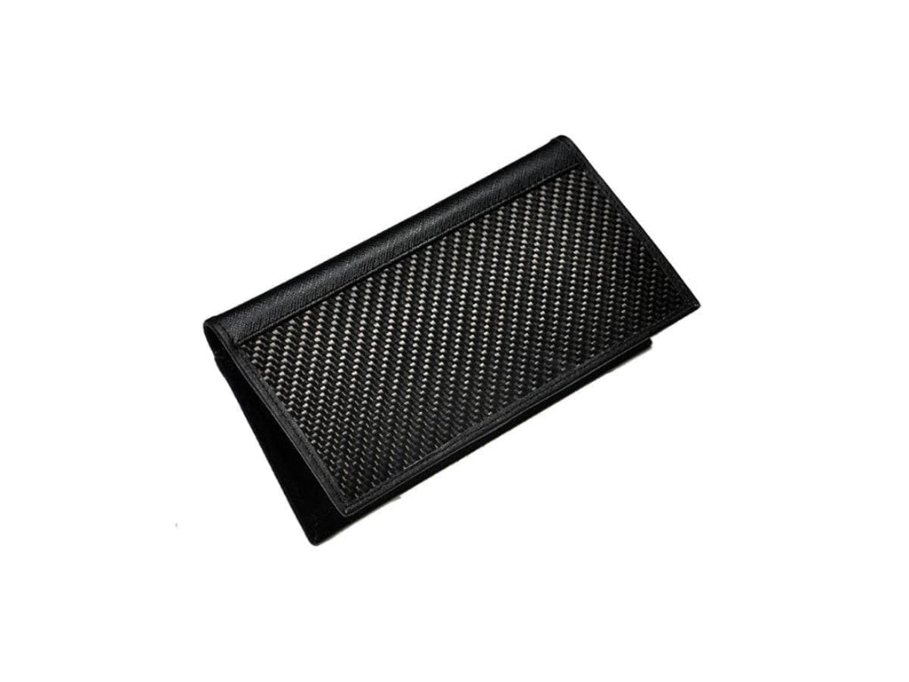 Kies-Motorsports AutoTecknic USA AutoTecknic Carbon Fiber Leather Checkbook Holder