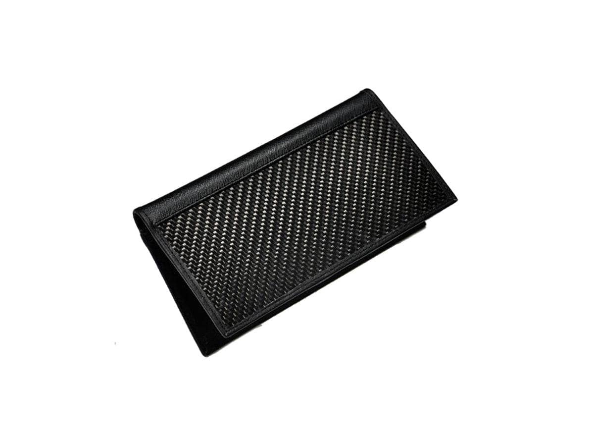 Kies-Motorsports AutoTecknic USA AutoTecknic Carbon Fiber Leather Checkbook Holder