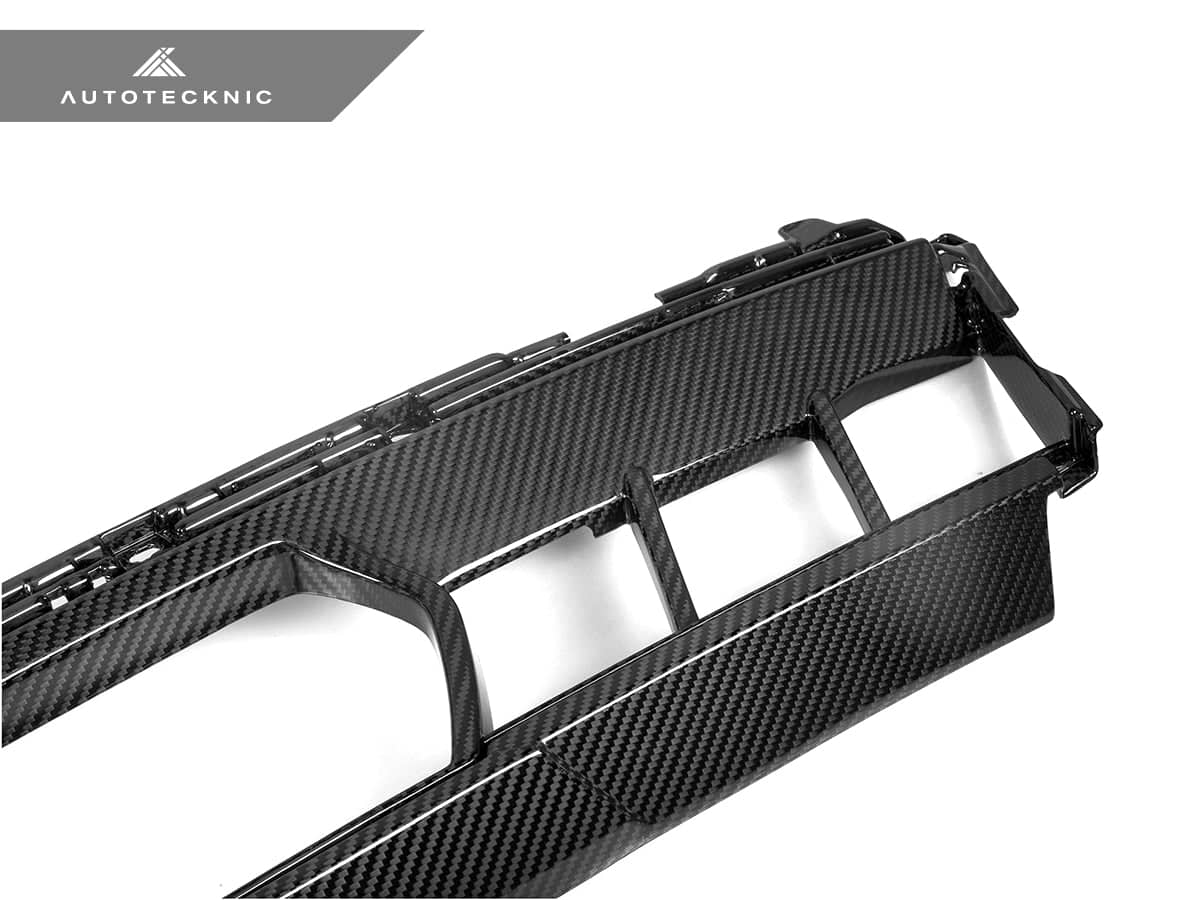Kies-Motorsports AutoTecknic USA AutoTecknic Carbon Fiber Lower Grille Trim - G05 X5 LCI