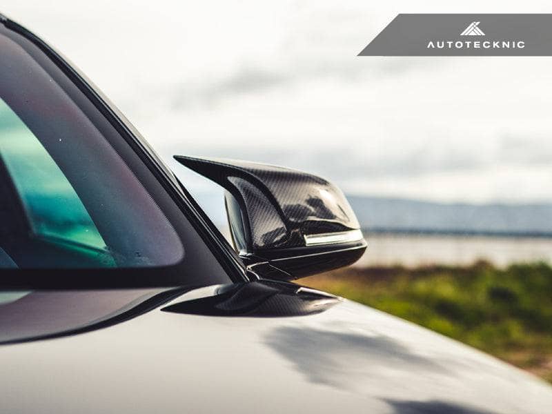 Kies-Motorsports AutoTecknic USA AutoTecknic Carbon Fiber M-Inspired Mirror Covers - F20 1-Series | F22 2-Series | F30 3-Series | F32/ F36 4-Series | F87 M2