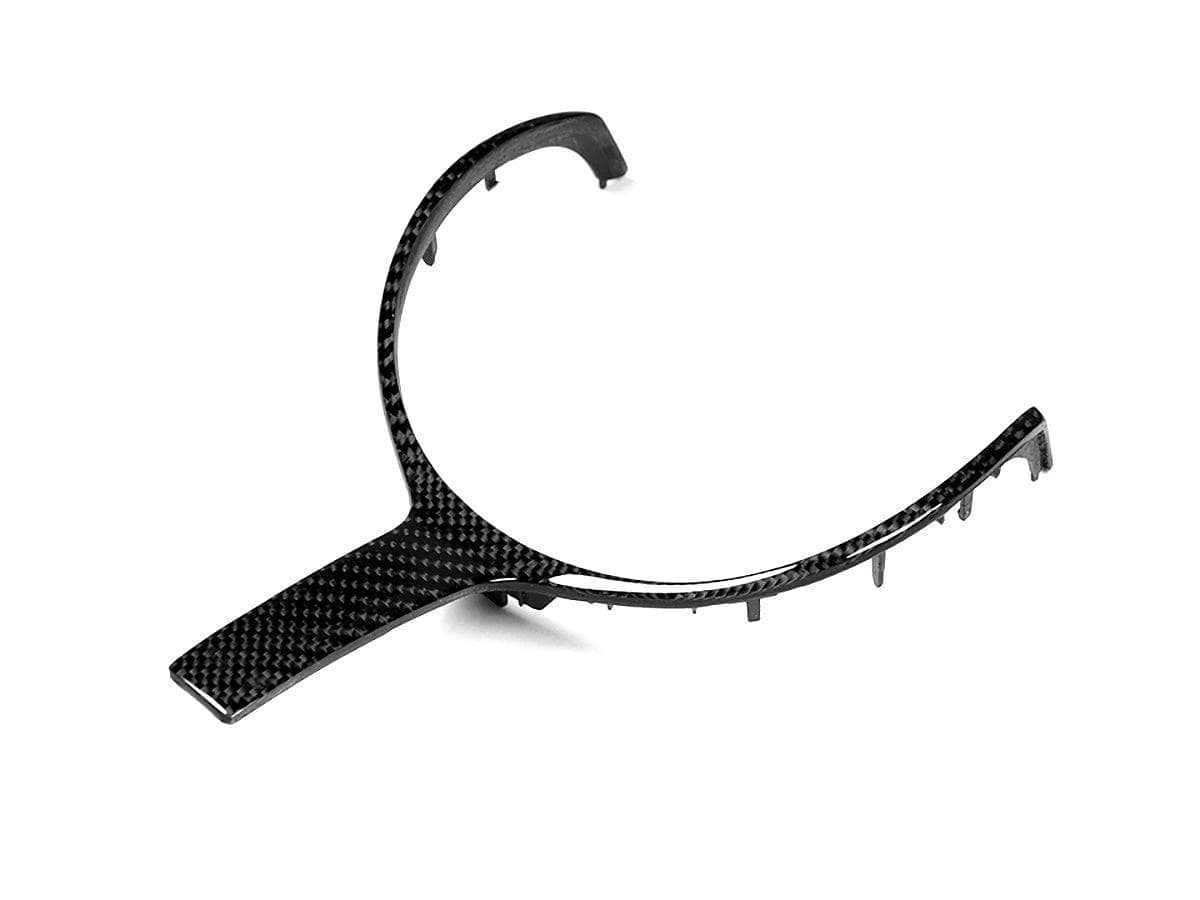 Kies-Motorsports AutoTecknic USA AutoTecknic Carbon Fiber M-Sport Steering Wheel Trim - F22 2-Series | F30 3-Series | F32 4-Series