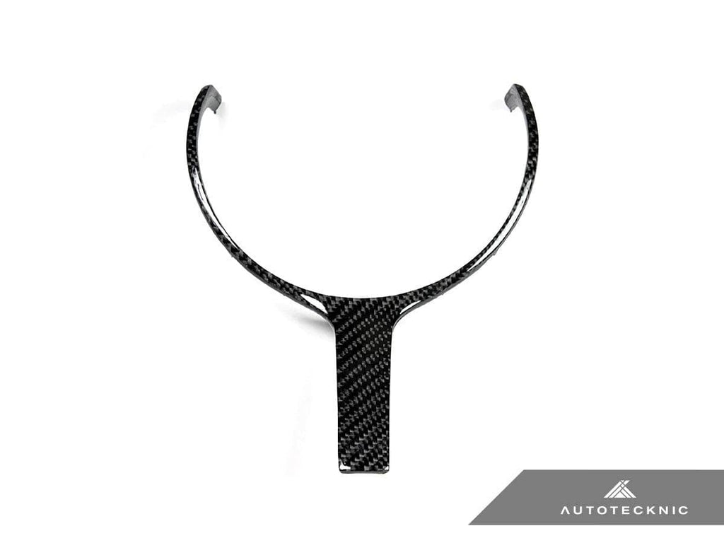 Kies-Motorsports AutoTecknic USA AutoTecknic Carbon Fiber M-Sport Steering Wheel Trim - F22 2-Series | F30 3-Series | F32 4-Series
