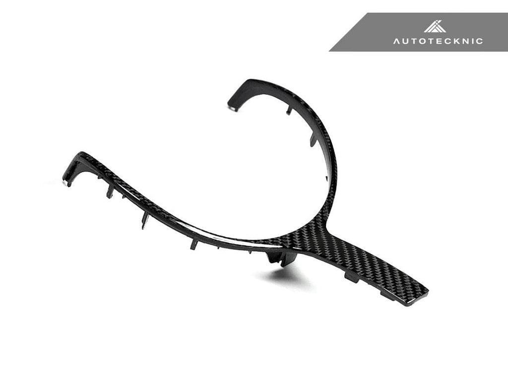 Kies-Motorsports AutoTecknic USA AutoTecknic Carbon Fiber M-Sport Steering Wheel Trim - F22 2-Series | F30 3-Series | F32 4-Series