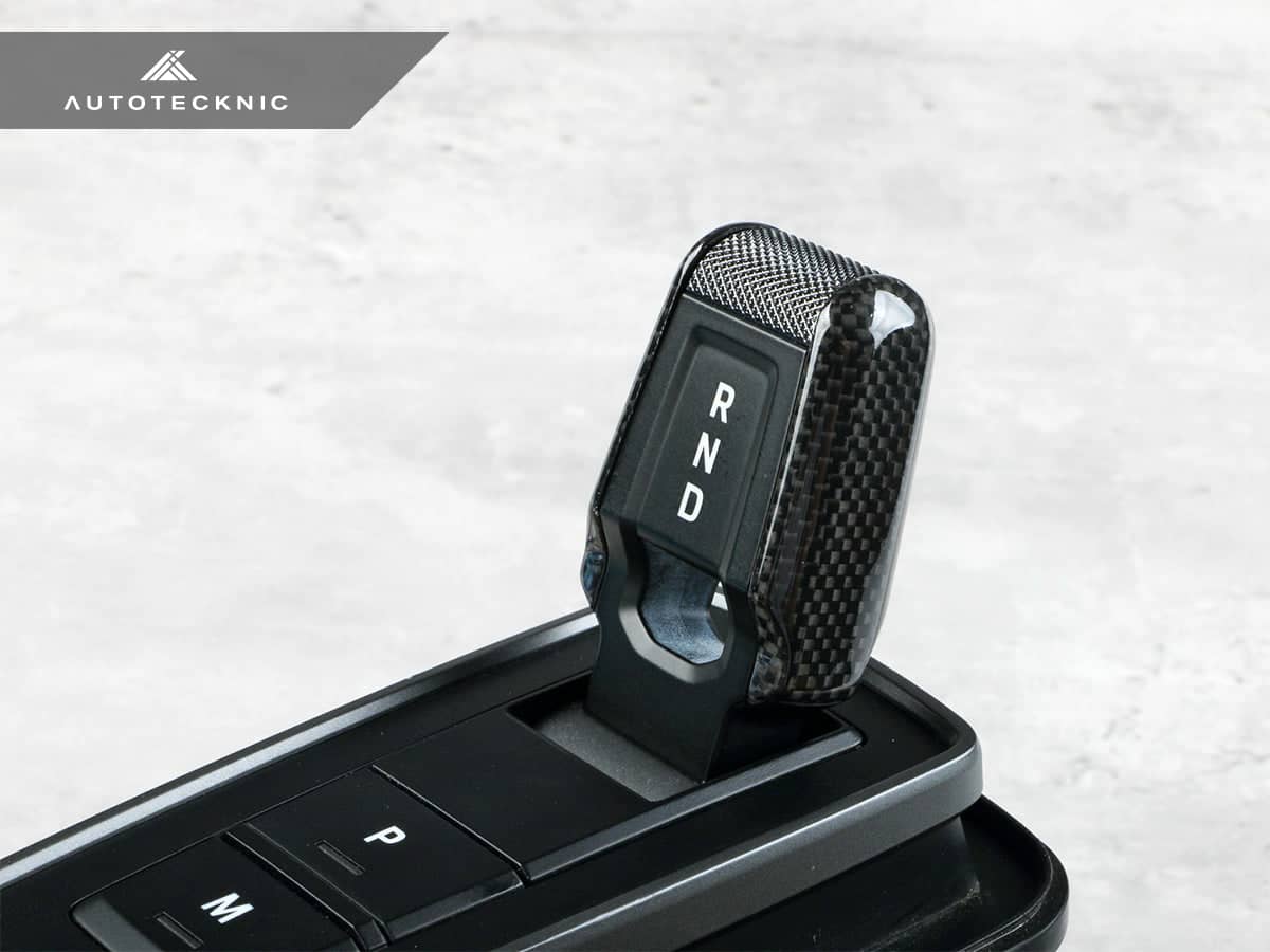 AutoTecknic Carbon Fiber PDK Shift Lever Trim - Porsche 992 Secondary image