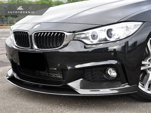 Kies-Motorsports AutoTecknic USA AutoTecknic Carbon Fiber Performante Aero Lip - F32 4 Series Coupe (M-Sport Only)