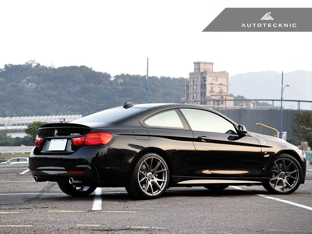 Kies-Motorsports AutoTecknic USA AutoTecknic Carbon Fiber Performante Trunk Spoiler - BMW F32 4-Series Coupe