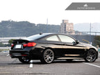 Kies-Motorsports AutoTecknic USA AutoTecknic Carbon Fiber Performante Trunk Spoiler - BMW F32 4-Series Coupe