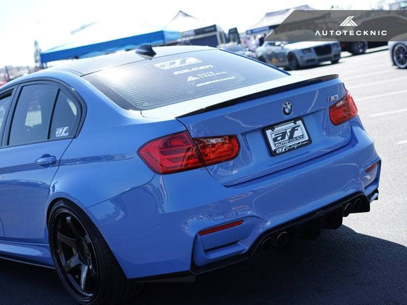 Kies-Motorsports AutoTecknic USA AutoTecknic Carbon Fiber Performante Trunk Spoiler - BMW F80 M3 | F30 3-Series