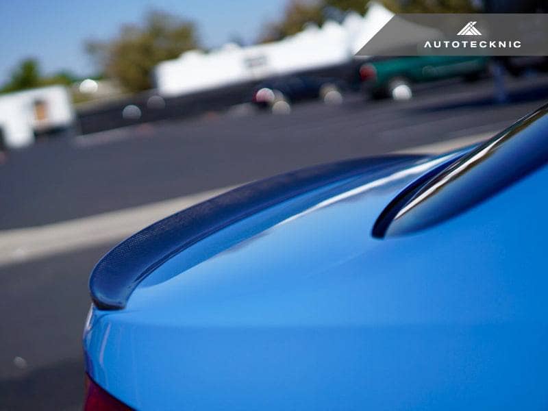 Kies-Motorsports AutoTecknic USA AutoTecknic Carbon Fiber Performante Trunk Spoiler - BMW F80 M3 | F30 3-Series