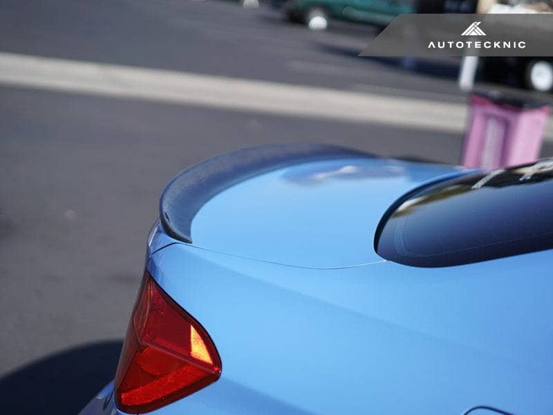 Kies-Motorsports AutoTecknic USA AutoTecknic Carbon Fiber Performante Trunk Spoiler - BMW F80 M3 | F30 3-Series