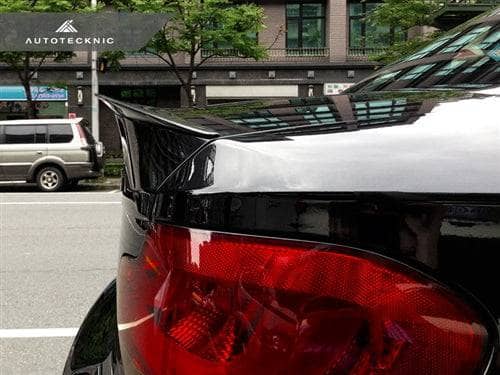 Kies-Motorsports AutoTecknic USA AutoTecknic Carbon Fiber Performante Trunk  Spoiler - E82 1-Series Coupe (2008-2012)