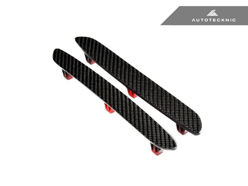 Kies-Motorsports AutoTecknic USA AutoTecknic Carbon Fiber Rear Bumper Reflectors - F87 M2 | M2 Competition