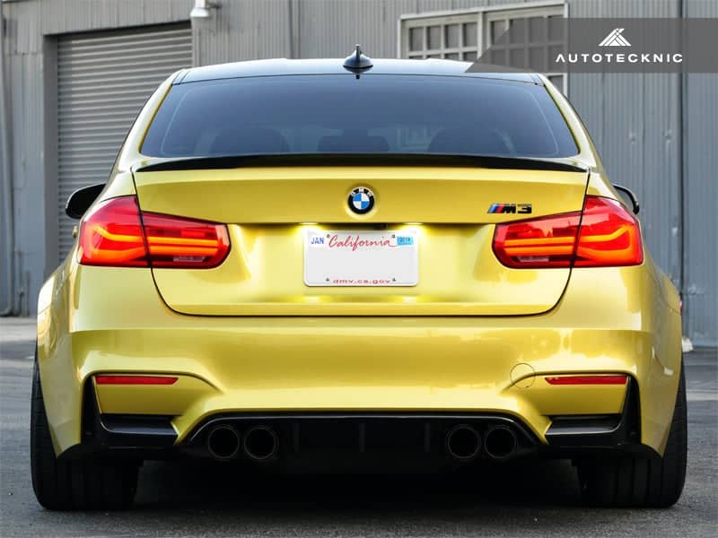 Kies-Motorsports AutoTecknic USA AutoTecknic Carbon Fiber Rear Bumper Trim - F80 M3 | F82/ F83 M4