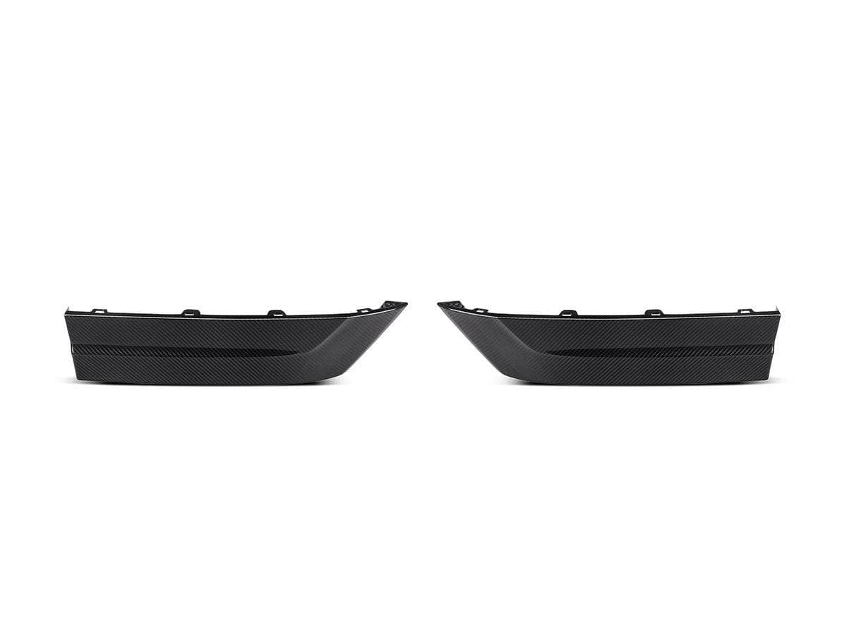 Kies-Motorsports AutoTecknic USA AutoTecknic Carbon Fiber Rear Splitter Set - BMW F96 X6M