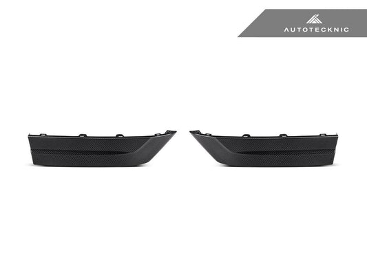 Kies-Motorsports AutoTecknic USA AutoTecknic Carbon Fiber Rear Splitter Set - F96 X6M