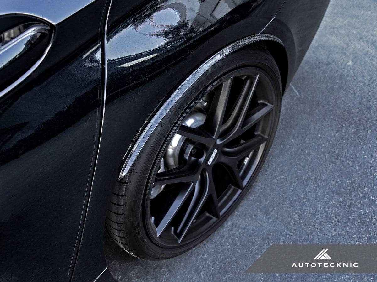 Kies-Motorsports AutoTecknic USA AutoTecknic Carbon Fiber Rear Wheel Arch Extension Set - F90 M5