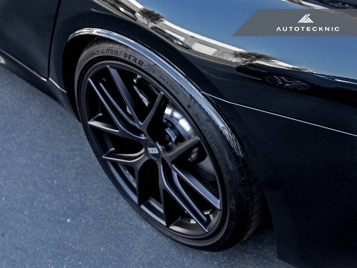 Kies-Motorsports AutoTecknic USA AutoTecknic Carbon Fiber Rear Wheel Arch Extension Set - F90 M5