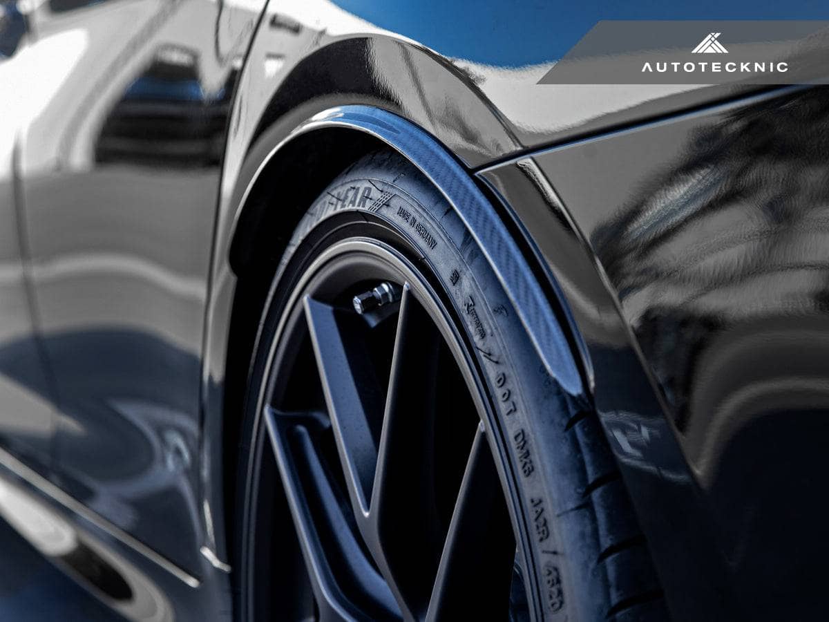 Kies-Motorsports AutoTecknic USA AutoTecknic Carbon Fiber Rear Wheel Arch Extension Set - F90 M5