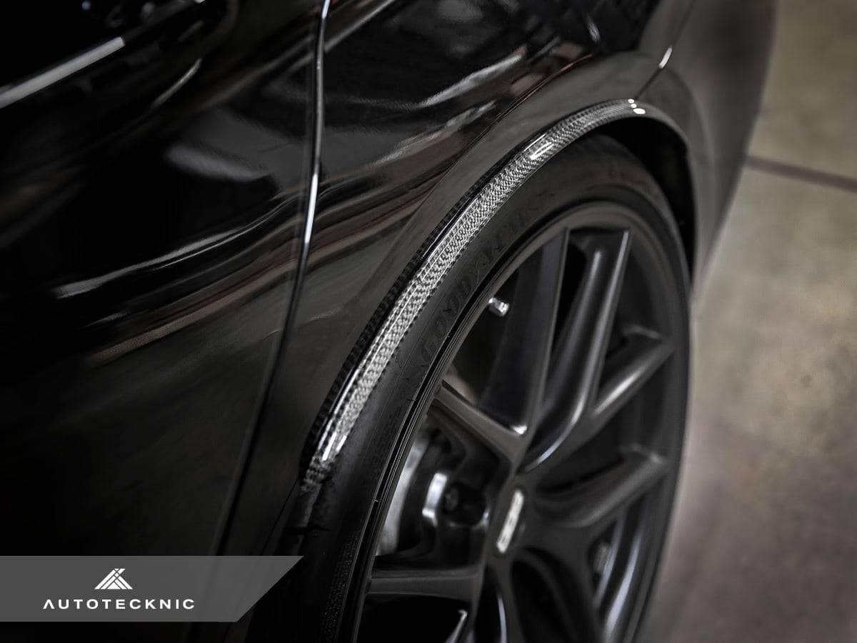 Kies-Motorsports AutoTecknic USA AutoTecknic Carbon Fiber Rear Wheel Arch Extension Set - F90 M5