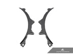 Kies-Motorsports AutoTecknic USA AutoTecknic Carbon Fiber Rear Wheel Arch Extension Set - F90 M5