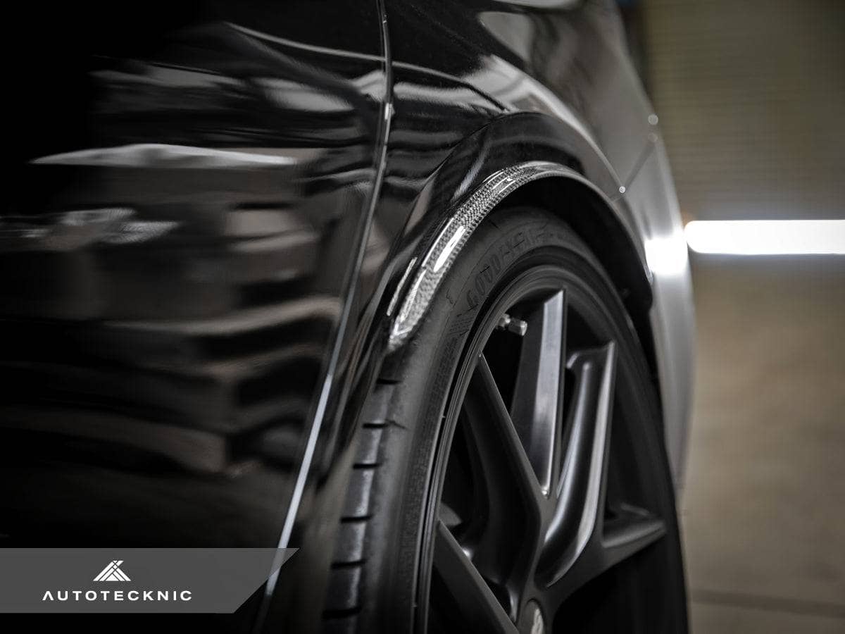 AutoTecknic Carbon Fiber Rear Wheel Arch Extension Set - BMW F90 M5 Secondary image
