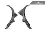 Kies-Motorsports AutoTecknic USA AutoTecknic Carbon Fiber Rear Wheel Arch Extension Set - F93 M8 Gran Coupe