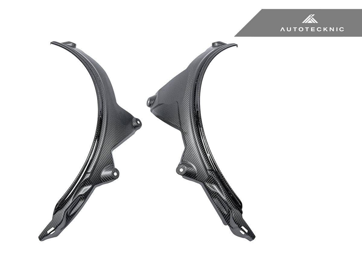 Kies-Motorsports AutoTecknic USA AutoTecknic Carbon Fiber Rear Wheel Arch Extension Set - F93 M8 Gran Coupe