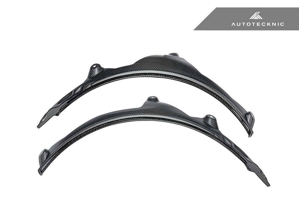 Kies-Motorsports AutoTecknic USA AutoTecknic Carbon Fiber Rear Wheel Arch Extension Set - F93 M8 Gran Coupe