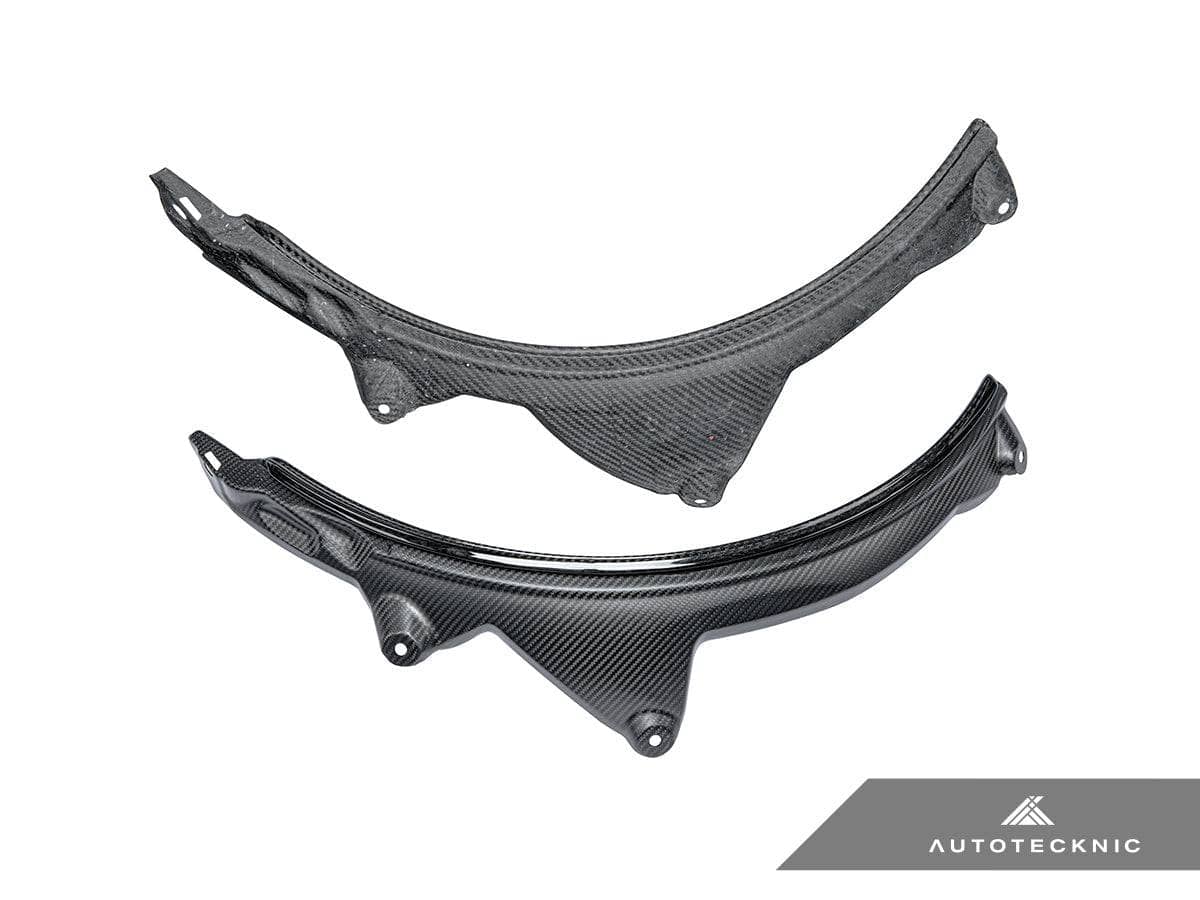 Kies-Motorsports AutoTecknic USA AutoTecknic Carbon Fiber Rear Wheel Arch Extension Set - F93 M8 Gran Coupe