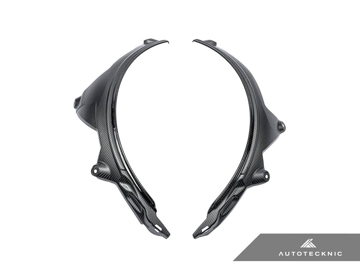 Kies-Motorsports AutoTecknic USA AutoTecknic Carbon Fiber Rear Wheel Arch Extension Set - F93 M8 Gran Coupe