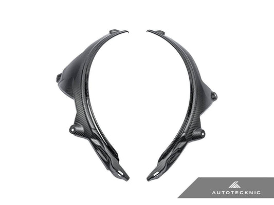 Kies-Motorsports AutoTecknic USA AutoTecknic Carbon Fiber Rear Wheel Arch Extension Set - F93 M8 Gran Coupe