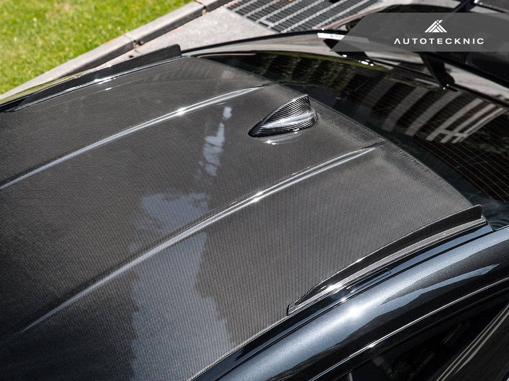 Kies-Motorsports AutoTecknic USA AutoTecknic Carbon Fiber Roof Fin Set - G82 M4 G82/ G83 M4