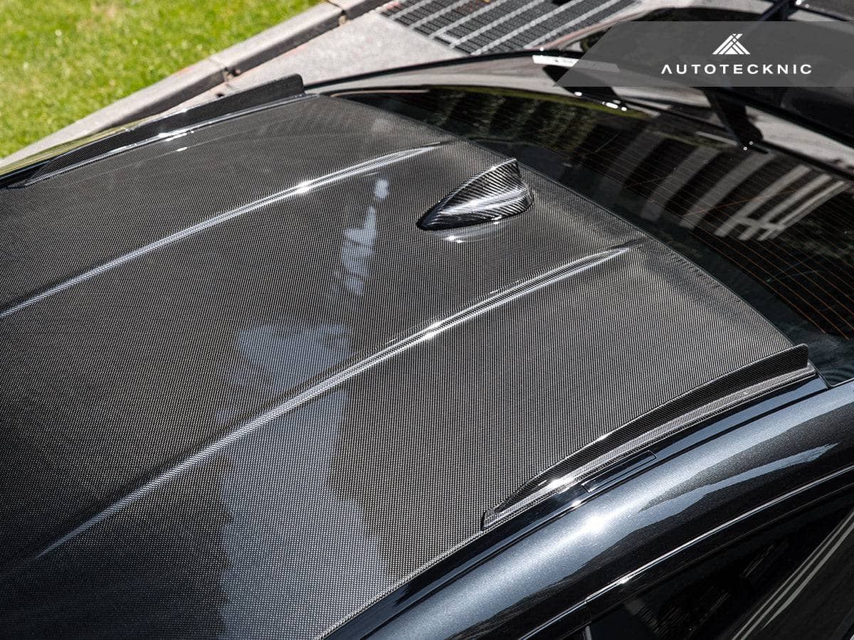 Kies-Motorsports AutoTecknic USA AutoTecknic Carbon Fiber Roof Fin Set - G82 M4 G82/ G83 M4