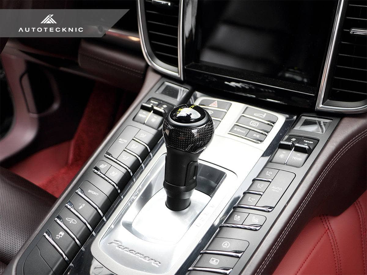 Kies-Motorsports AutoTecknic USA AutoTecknic Carbon Fiber Shifter Knob - Porsche Panamera (970) 2010–2016