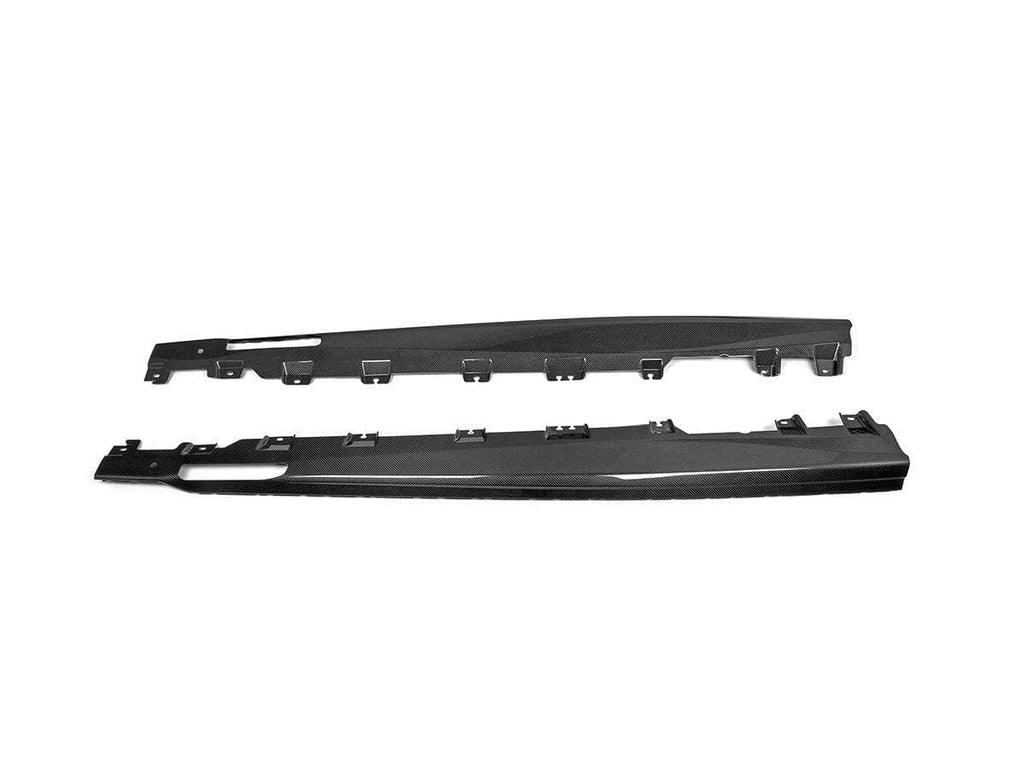 Kies-Motorsports AutoTecknic USA AutoTecknic Carbon Fiber Side Skirt Extension Set - BMW F96 X6M | G06 X6