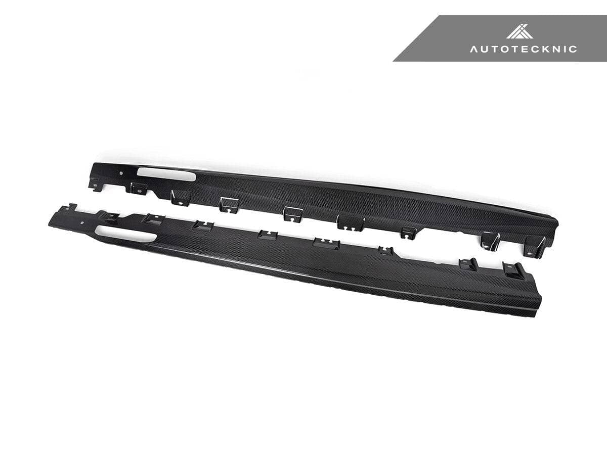 Kies-Motorsports AutoTecknic USA AutoTecknic Carbon Fiber Side Skirt Extension Set - F96 X6M | G06 X6