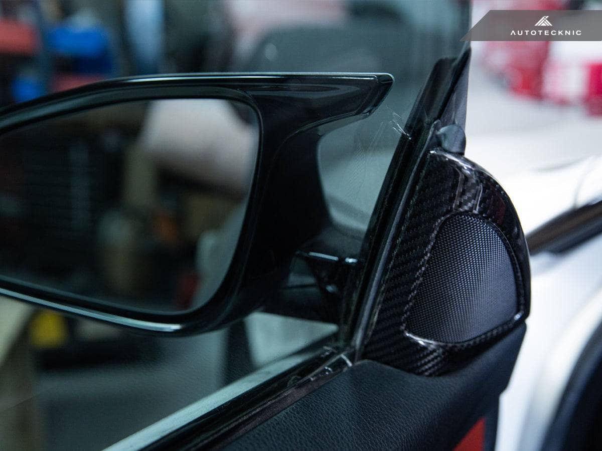 Kies-Motorsports AutoTecknic USA AutoTecknic Carbon Fiber Speaker Tweeter Cover - BMW F82/ F83 M4