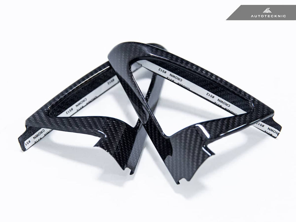 Kies-Motorsports AutoTecknic USA AutoTecknic Carbon Fiber Speaker Tweeter Cover - F82/ F83 M4