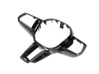 Kies-Motorsports AutoTecknic USA AutoTecknic Carbon Fiber Steering Wheel Trim - BMW G60/ G61 5-Series