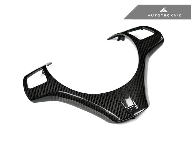Kies-Motorsports AutoTecknic USA AutoTecknic Carbon Fiber Steering Wheel Trim - E90 3-Series Sedan | E92 3-Series Coupe | E82 1-Series