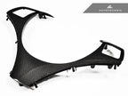 Kies-Motorsports AutoTecknic USA AutoTecknic Carbon Fiber Steering Wheel Trim - E90/ E92/ E93 3-Series/ E82 1-Series with Sport Package